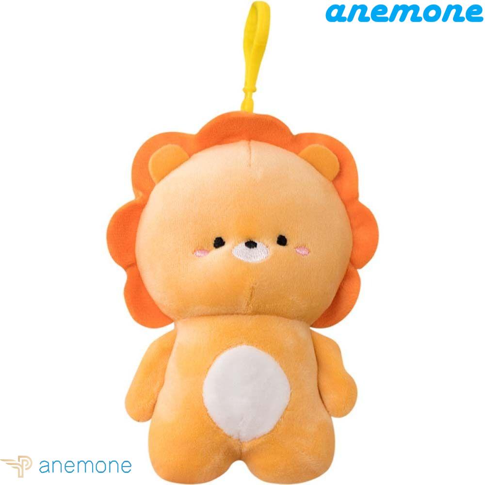 ANEMONE Thú Nhồi Bông Hình Cá Voi / Chim Cánh Cụt Đáng Yêu Gắn Móc Khóa