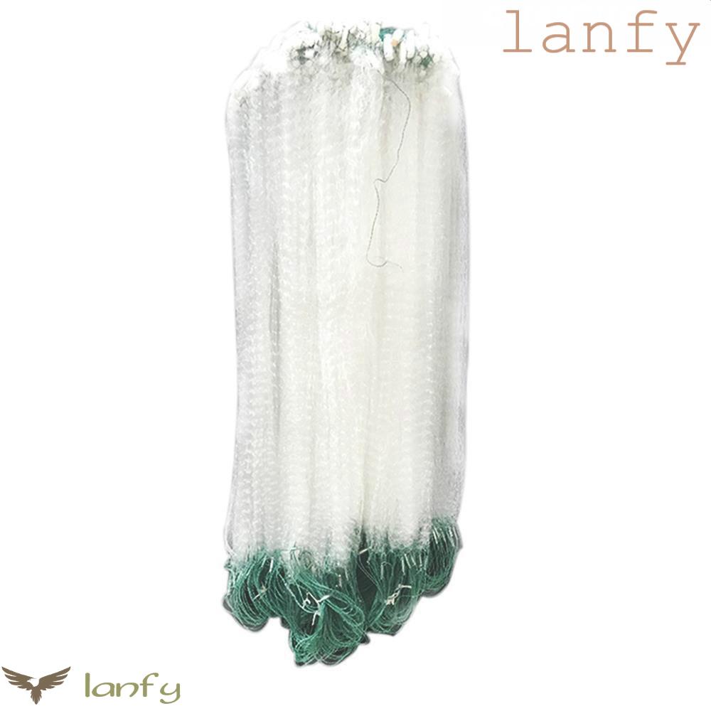 LANFY Lưới Đánh Bắt Cá Bằng Sợi Nylon Chất Lượng Cao