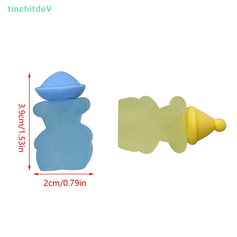 [TinchitdeV] Set 2 Đồ trang trí Gấu Hoạt Hình Phát Sáng Trang Trí Tiểu Cảnh / Nhà Búp Bê Thu Nhỏ [Mới