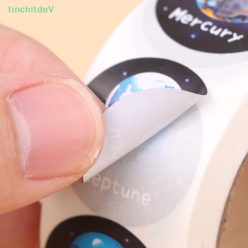 Sticker Dán Khen Thưởng Hình Hành Tinh Không Gian 2.5cm Dành Cho Trẻ Em