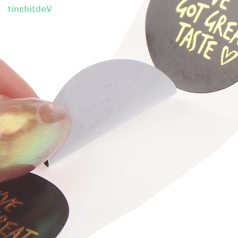 Set 500 Miếng Dán Họa Tiết Chữ Thank You Dễ Thương Dùng Trang Trí Sổ Tay / Quà Tặng