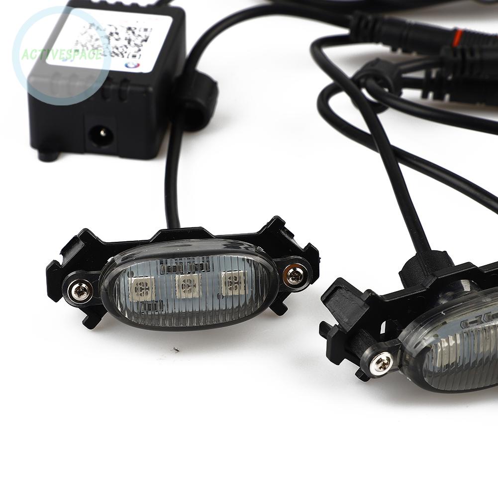 ⚡READYSTOCK⚡Grille Light Kit Light Weight Low Power Consumption Upper 4PCS Brand New