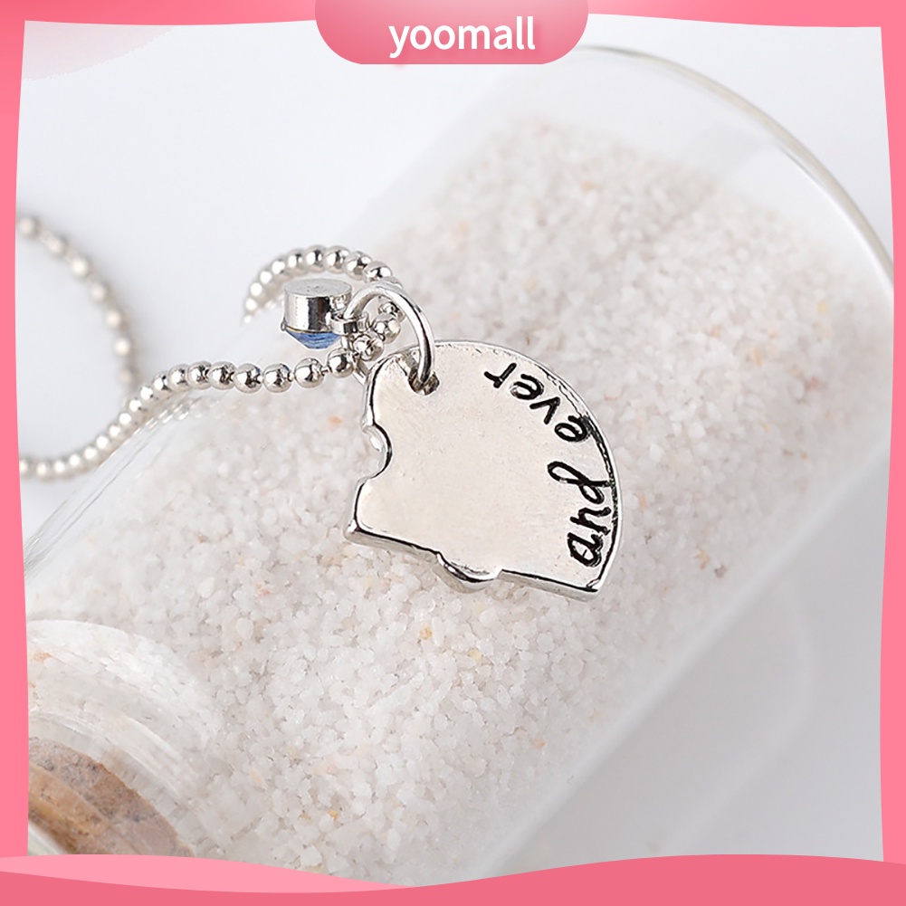 Bộ 4 Vòng cổ Mặt Trái Tim Đính Đá Thời Trang Dành Cho Nữ