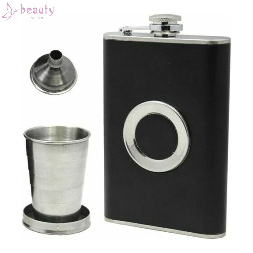 1 Bộ Bình Bằng Thép Không Gỉ Màu Đen Có Thể Gập Lại Được Kích Thước 12mm / Ren M16