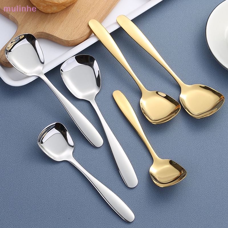 Bộ Muỗng Nĩa Lớn Bằng Thép Không Gỉ Tiện Dụng Cho Nhà Bếp