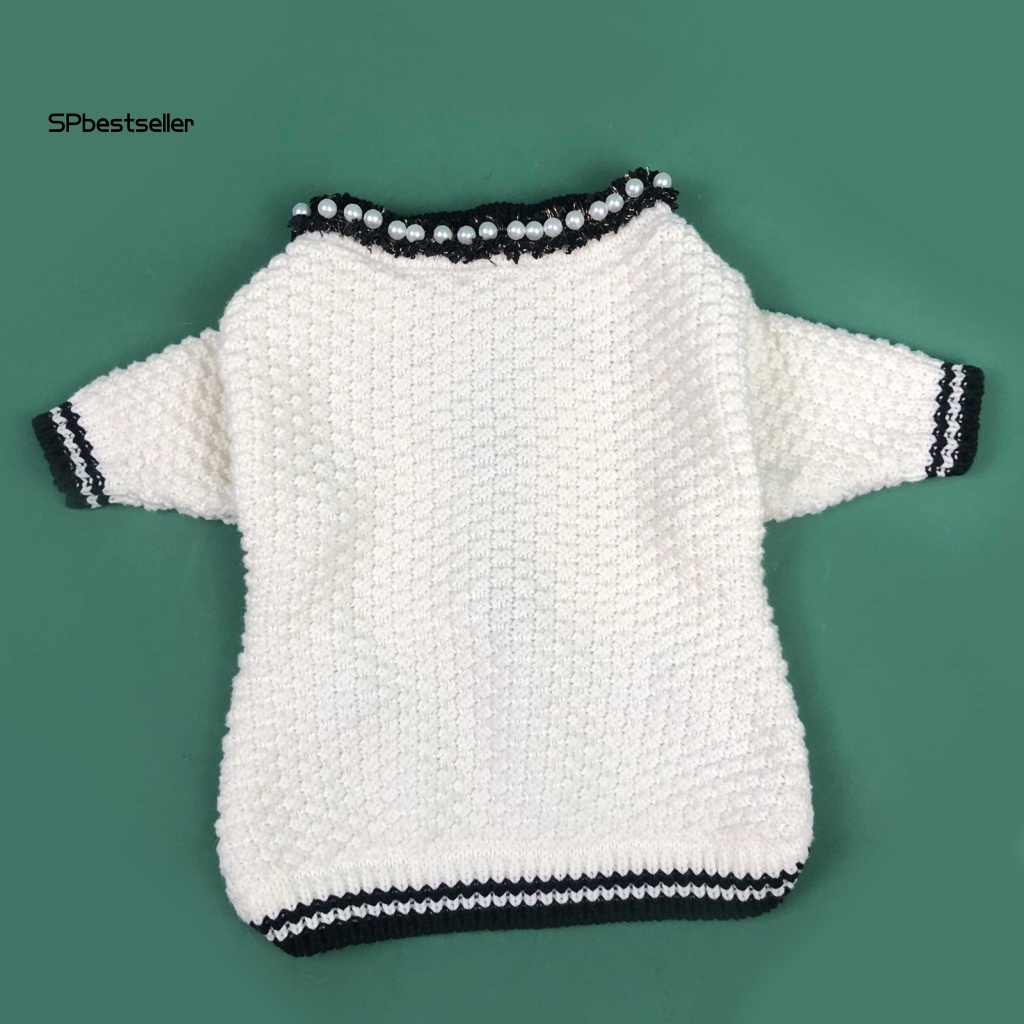 Áo Khoác Cardigan Thoáng Khí Có Nút Cài Dùng Đi Du Lịch Cho Thú Cưng