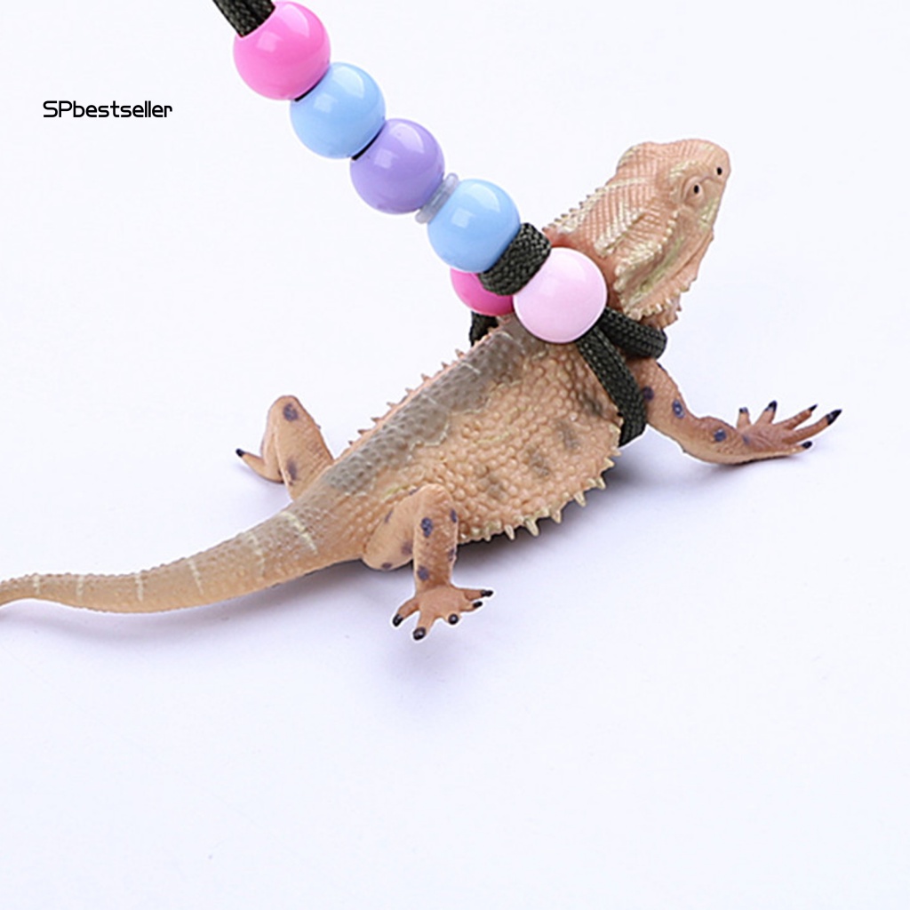 Dây Chuỗi Hạt Mềm Nhiều Màu Đeo Ngực Dành Cho Thằn Lằn Nhỏ