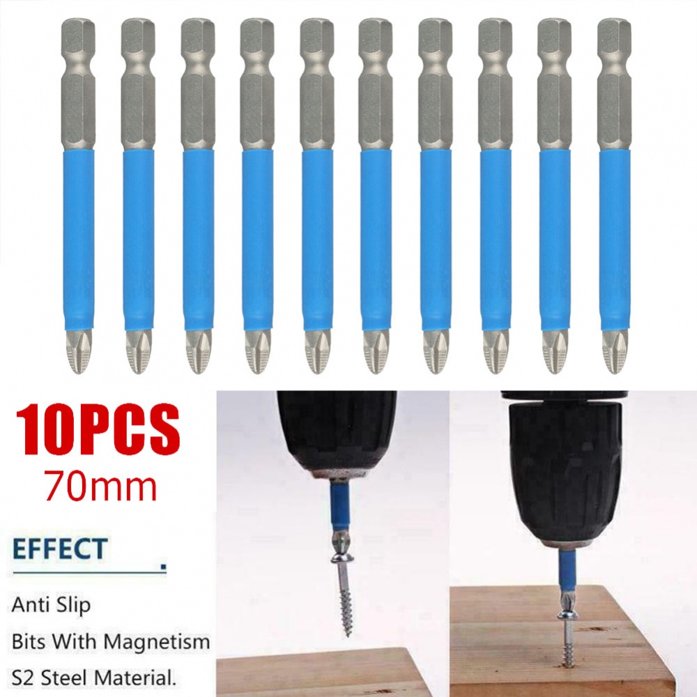 Đầu Tua Vít Nam Châm Chống Trượt Chuyên Dụng ​Set 10 Tua Vít Cầm Tay Chuyên Dụng
