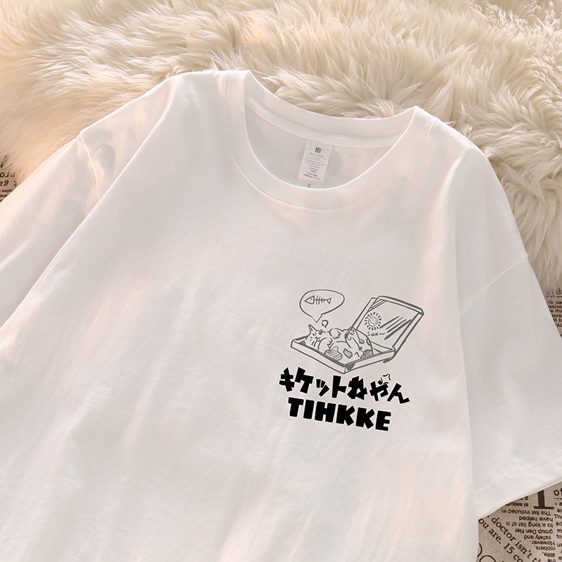 Áo Thun PEWARNA IKAT Tay Ngắn Dáng Rộng Phong Cách Hàn Quốc Thời Trang Mùa Hè Cho Cặp Đôi