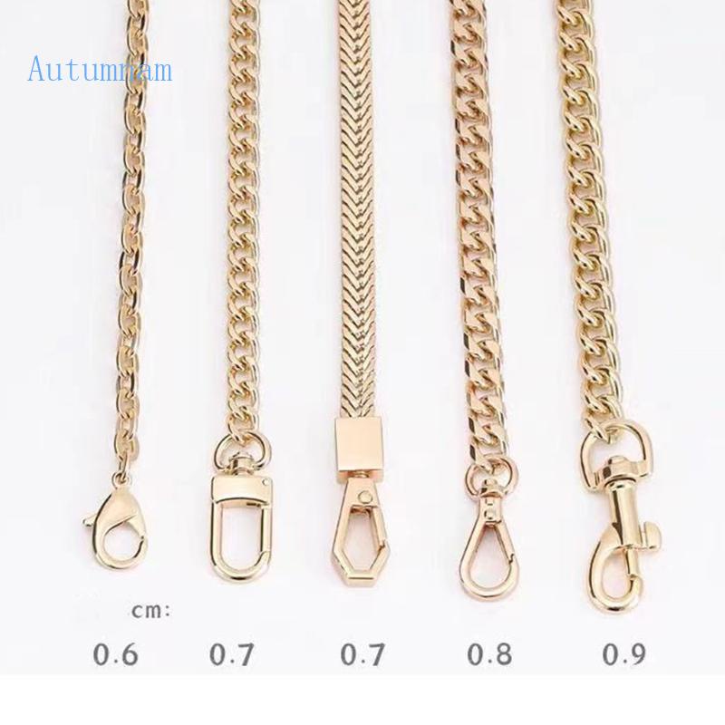 Dây Kim Loại Đeo Chéo Vai / Xách Tay 60 120cm Có Thể Tháo Rời