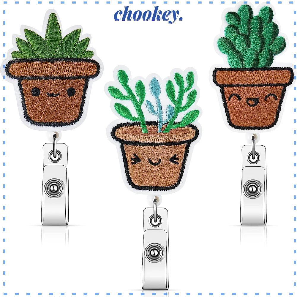 CHOOKEY Set 3 Giá Đỡ Móc Chìa Khóa Có Thể Thu Gọn Siêu Bền Tiện Dụng Cho Văn Phòng