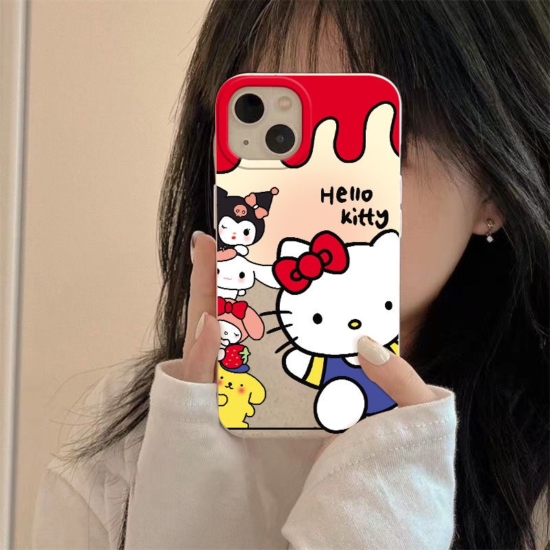 Ốp Điện Thoại Dẻo Họa Tiết Hoạt Hình Chú Mèo Dễ Thương Chống Sốc Cho Iphone12 8Plus 14pro 13 711 P94Z