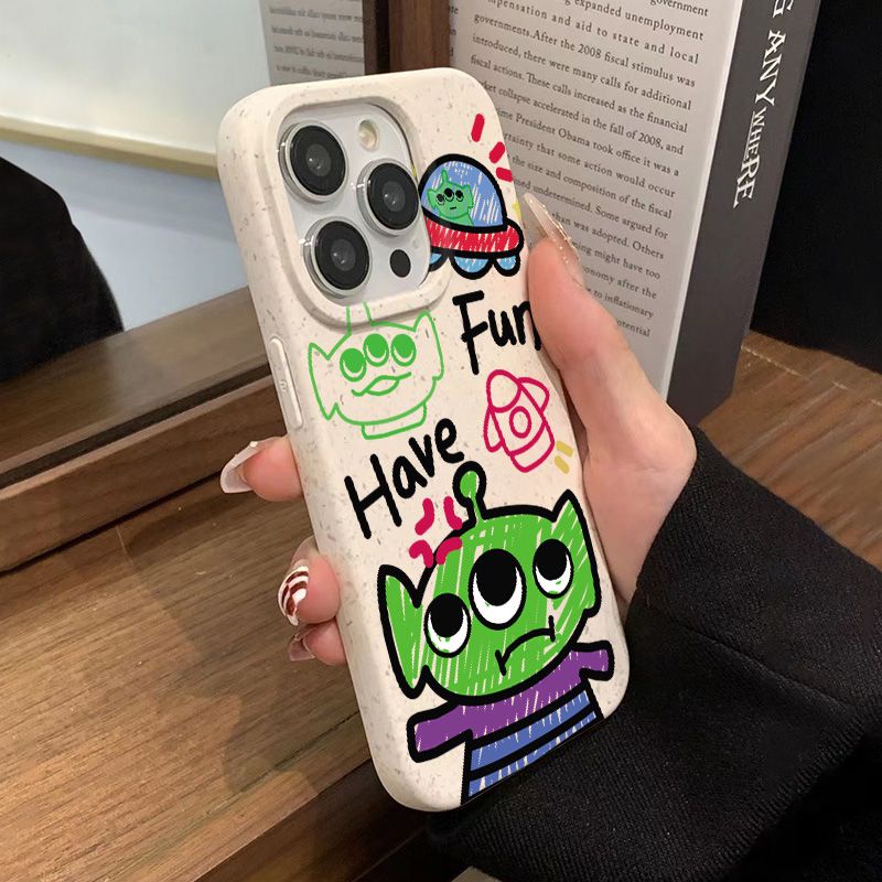 Ốp Điện Thoại Dẻo Họa Tiết Hoạt Hình Cậu Bé Ba Mắt Đơn Giản Chống Sốc Cho iPhone12 13 14pro 11max 7 plus8 BSA8