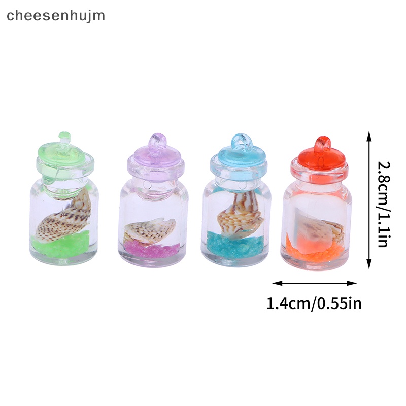 Bộ 5 Bình Thủy Tinh Drifg Mini Dạ Quang Trang Trí Xe Hơi / Nhà Cửa / Sân Vườn