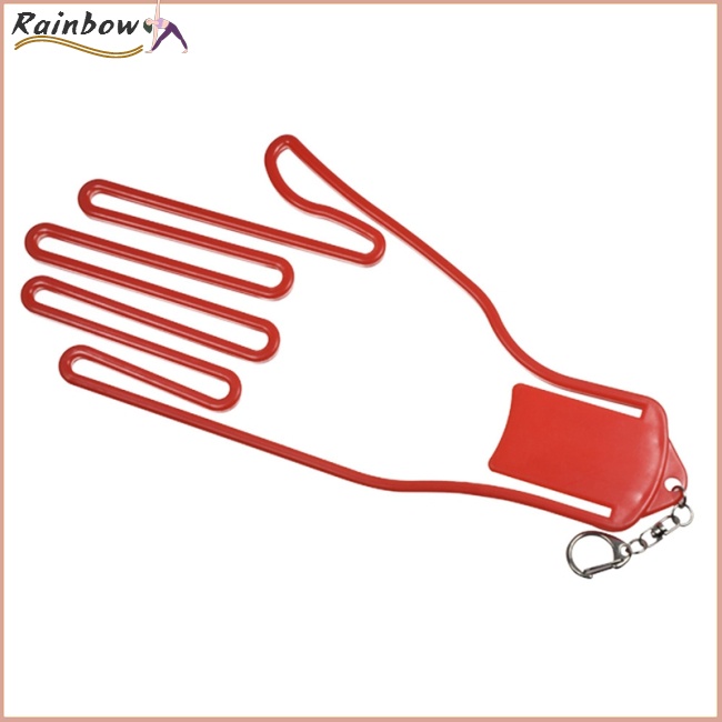 Set 4 Giá Đỡ Găng Tay Chơi Golf Bằng Nhựa Kèm Móc Khóa Tiện Lợi