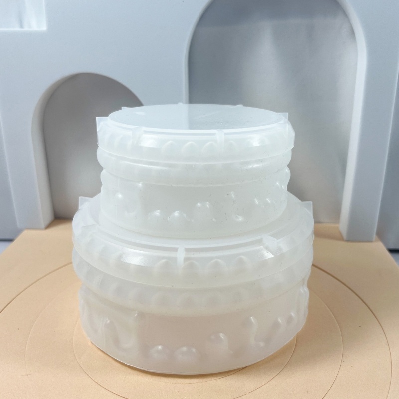 Khuôn Silicone Hai Lớp Dùng Làm Bánh DIY