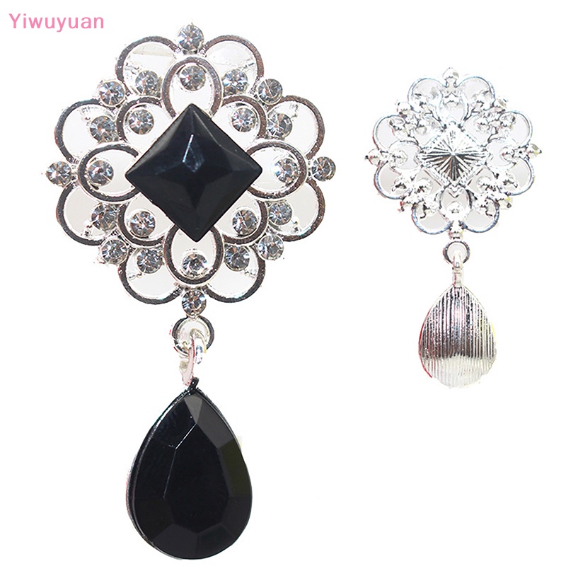 Mặt Dây Chuyền Hình Giọt Nước Bằng Hợp Kim Acrylic Khâu Tay Trang Trí Hộp Quà Đám Cưới DIY Mới