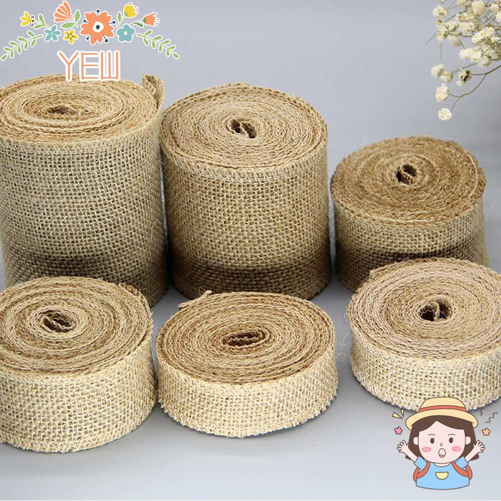 YEW Cuộn Dây Ruy Băng Vải Bố 5M / Cuộn 5M Tự Trang Trí Đám Cưới