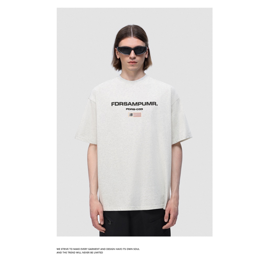 Áo Thun Tay Ngắn Dáng Rộng In Họa Tiết Xốp Phong Cách Đường Phố Mỹ Thời Trang Mùa Hè Cho Nam Và Nữ