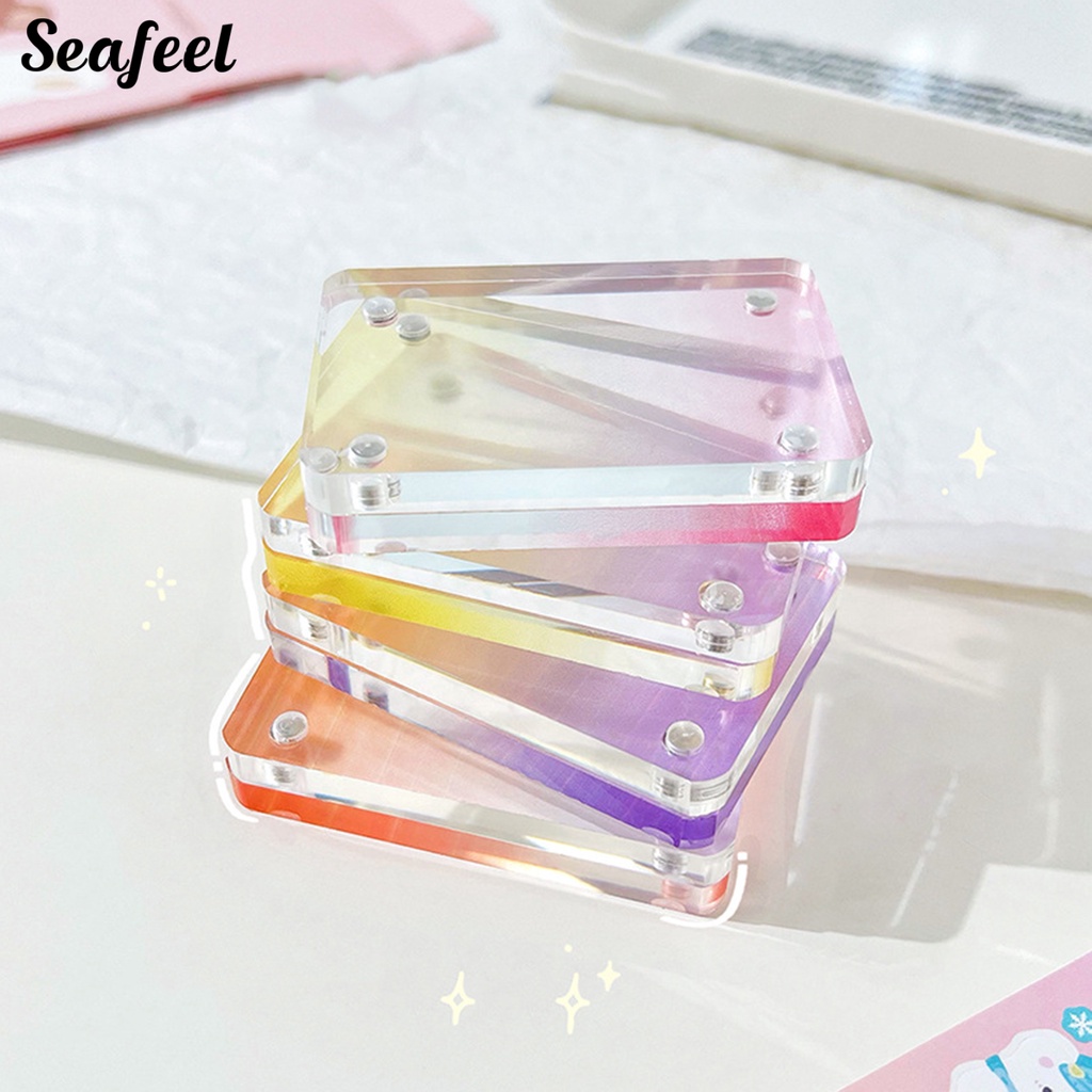 Thẻ Ảnh Dày Dặn Màu Gradient Nhìn Thấy Dành Cho Học Sinh