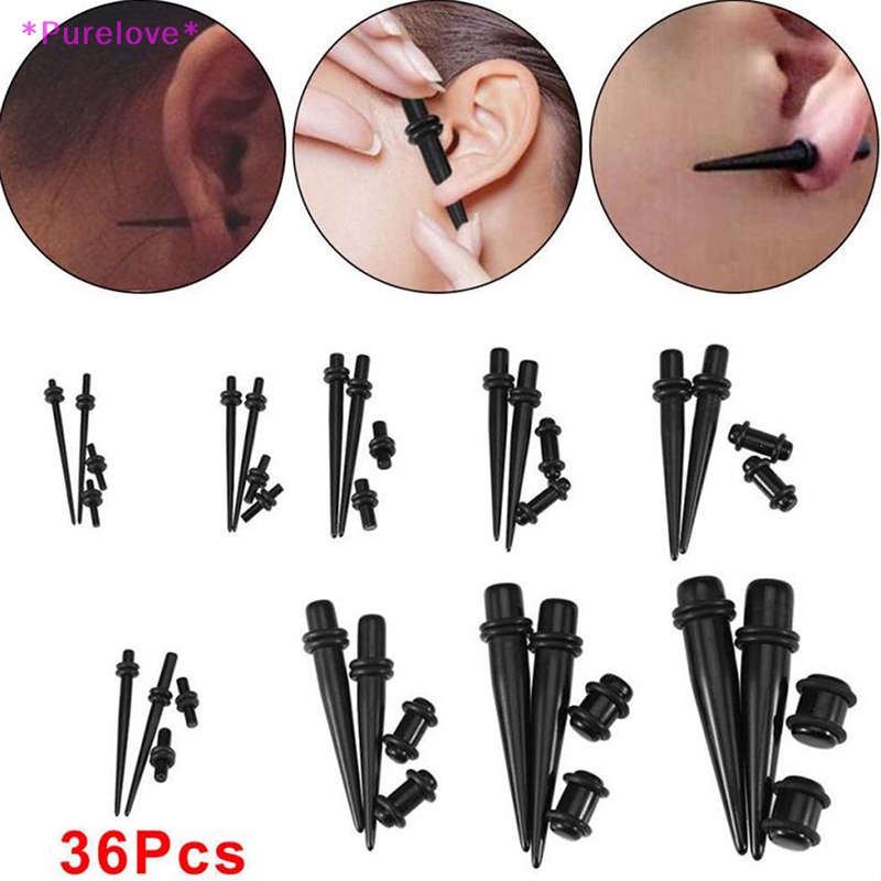 Bộ 36 Khuyên Nong Tai 14G-00G Cá Tính Mới