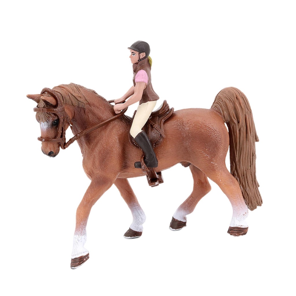 Mô Hình Chú Ngựa Nông Trại Thu Nhỏ Xinh Xắn