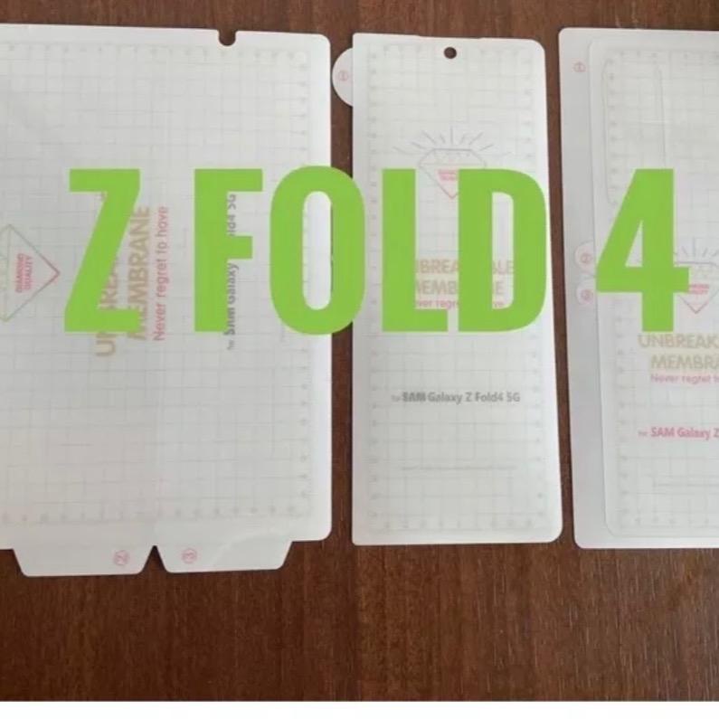 Dán dẻo PPF SS Galaxy Z Fold 4, Z Fold 4 5G trong suốt + tặng gạt, giấy lau Chống nước