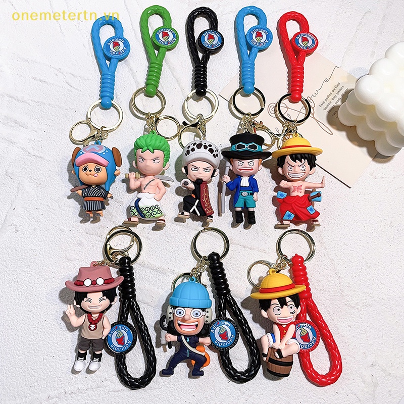 Móc Khóa Hình Nhân Vật Hoạt Hình One Piece Móc Khóa Hình Nhân Vật Tony Chopper Roronoa Zoro Trong Phim Hoạt Hình One Piece