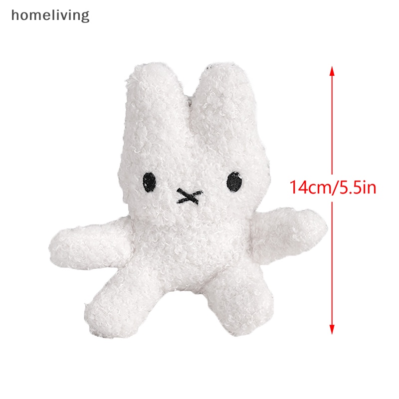 Móc Khóa Thỏ Nhồi Bông Mềm Mại Đáng Yêu