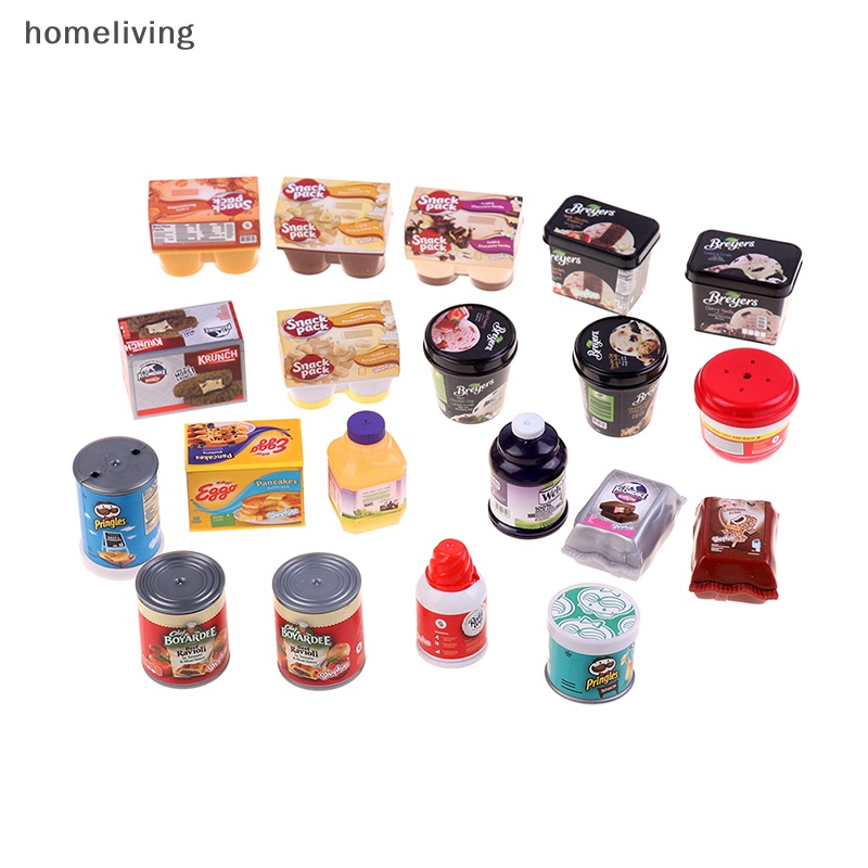 1 Mô Hình Lon Nước Trong Siêu Thị Mini Tỉ Lệ 1: 12 Dùng Trang Trí Nhà Búp Bê