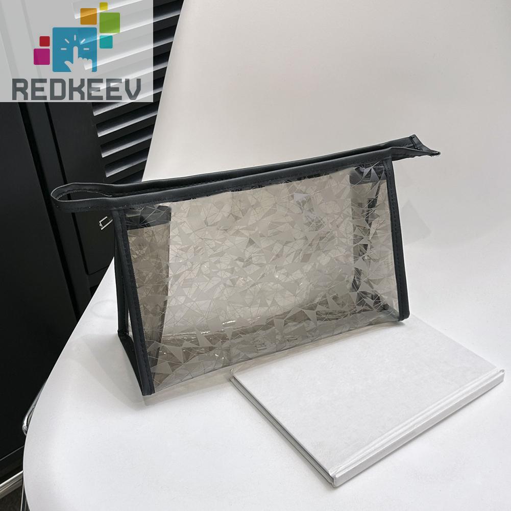 Túi Đựng Tiền Xu Bằng PVC Trong Suốt Sức Chứa Lớn Tiện Dụng