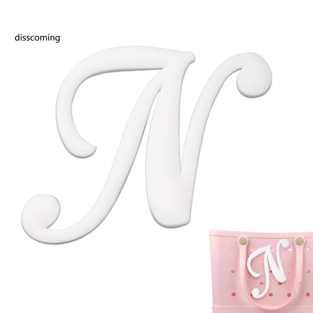 Áo Khoác Dáng Dài In Họa Tiết Cá Tính Trẻ Trung| Phụ Kiện Trang Trí Túi Xách Hình Bảng Chữ Cái 3d Diy Có Thể Tùy Chỉnh Cho Nữ