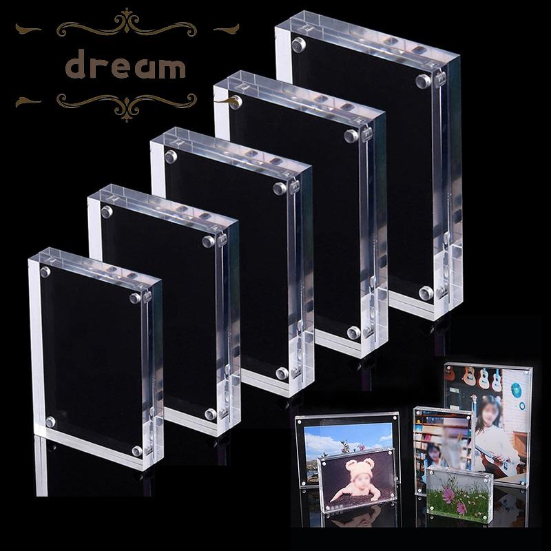 【DREAMLIFE】0.8+0.8cm Price-Tag Multi-functional Display Right-Angle Photo frame