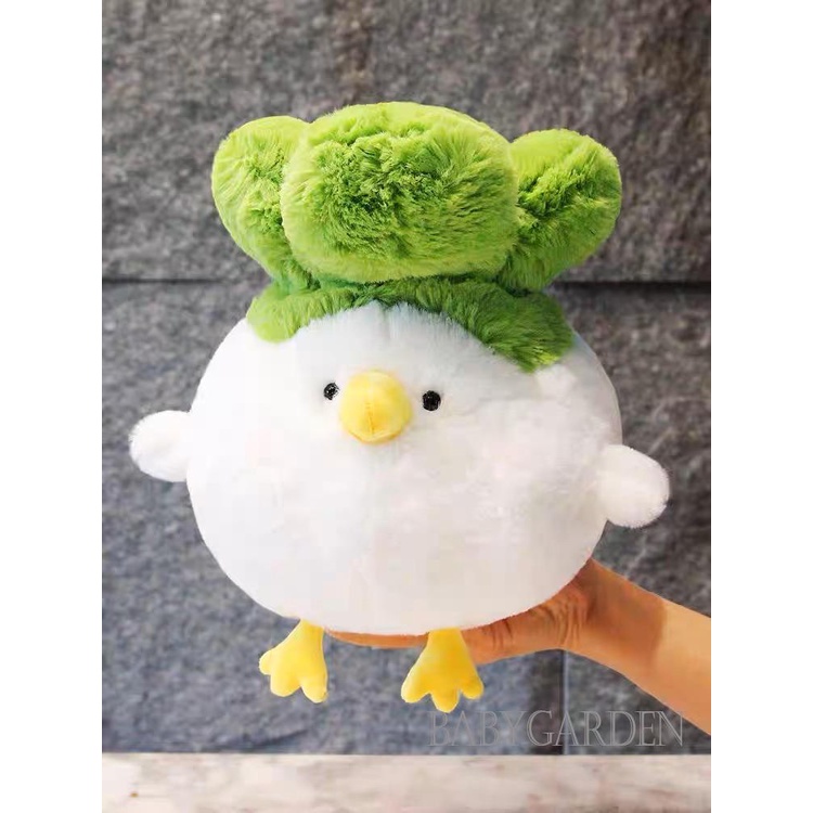 Gà Nhồi Bông Mềm Mại Dễ Thương Dùng Trang Trí Nhà Cửa / Văn Phòng