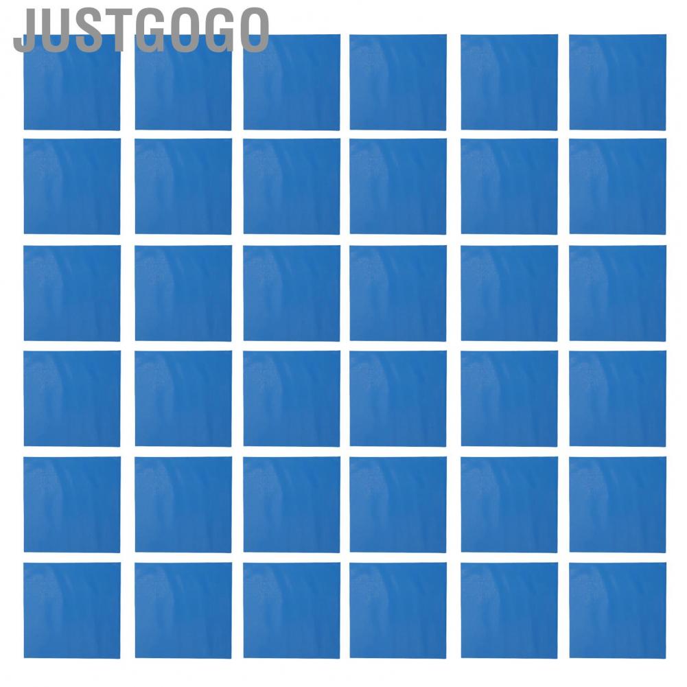 Justgogo 36 Sheet Dental Rubber Dam  Free Unscented Hygienic Isolation Barrier EJJ