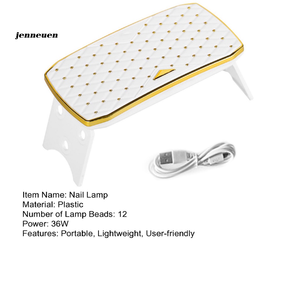 Đèn LED UV Sấy Khô Móng Tay Mini Tiết Kiệm Năng Lượng