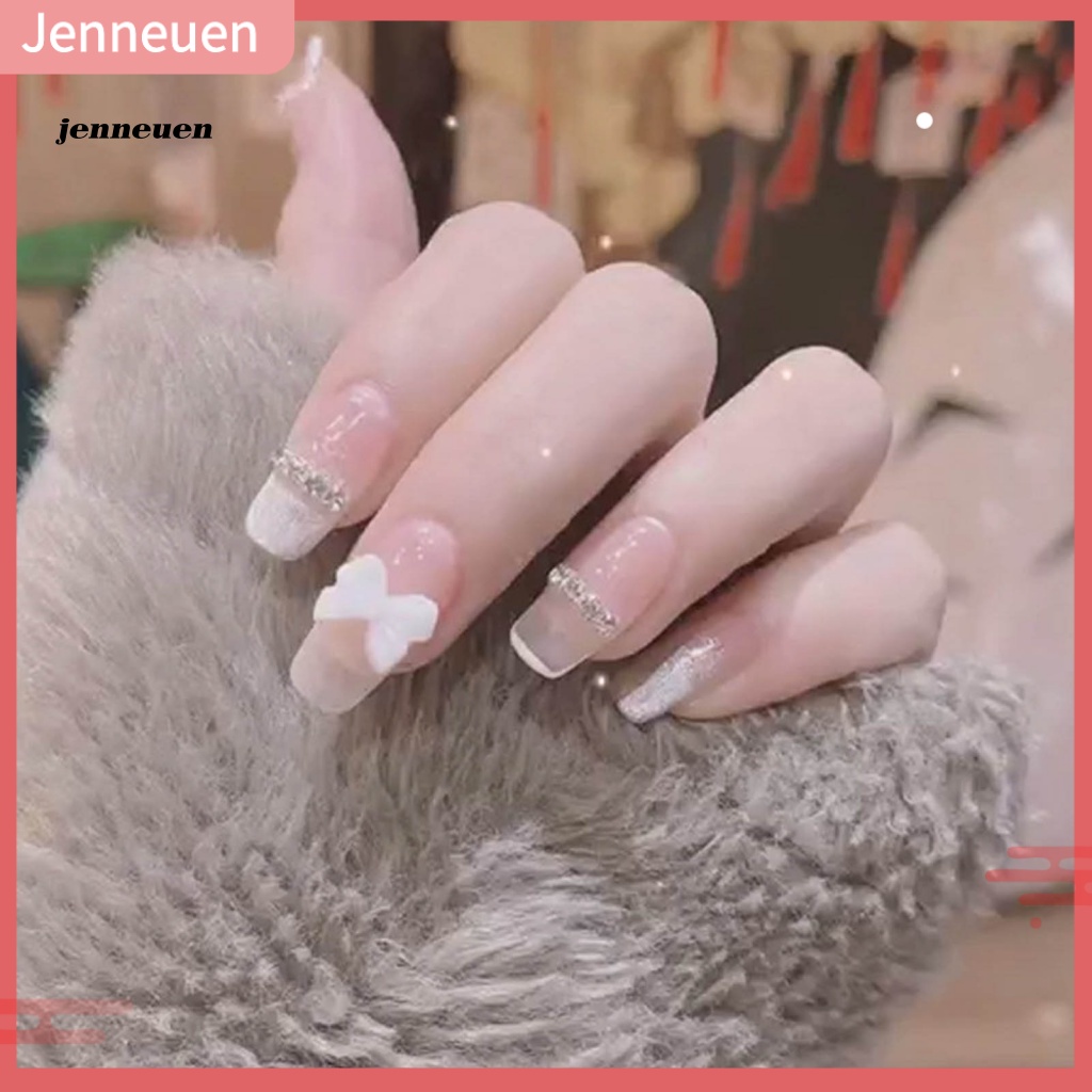 Bộ 30 Que Trang Trí Móng Tay Hình Nơ Bướm Có Thể Tái Sử Dụng