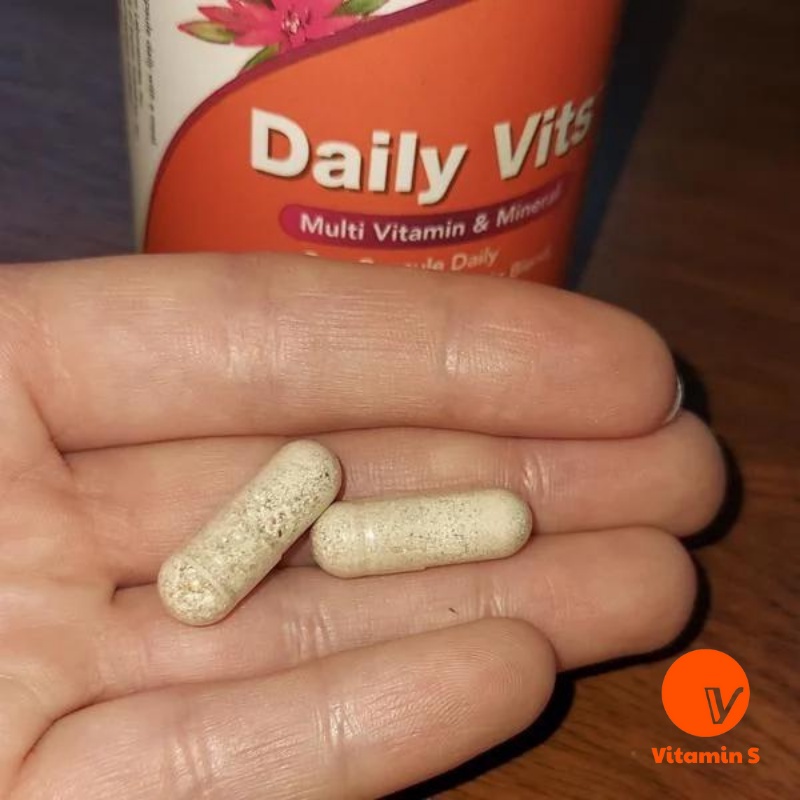 Vitamin tổng hợp Daily Vits NOW Foods bổ sung vitamin, axit amin và khoáng chất cho cơ thể lọ 30 Viên - Vitamin S