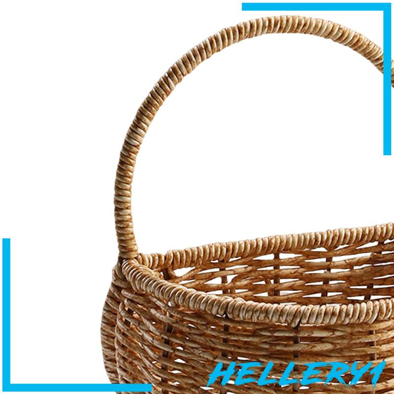 Giỏ Đựng Trái Cây Dạng Treo Có Tay Cầm Tiện Lợi Dành Cho Nhà Bếp / Phòng Tắm