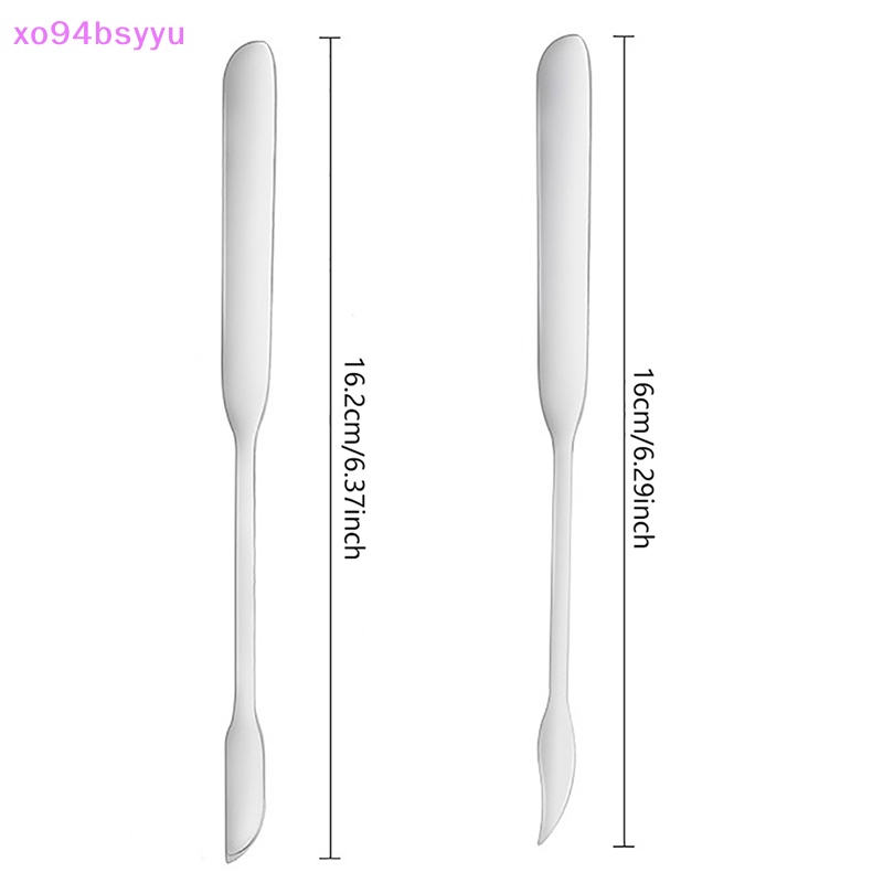 1 Cây Trộn Phấn Trang Điểm Hai Đầu Bằng Thép Không Gỉ Xo94Bsyu