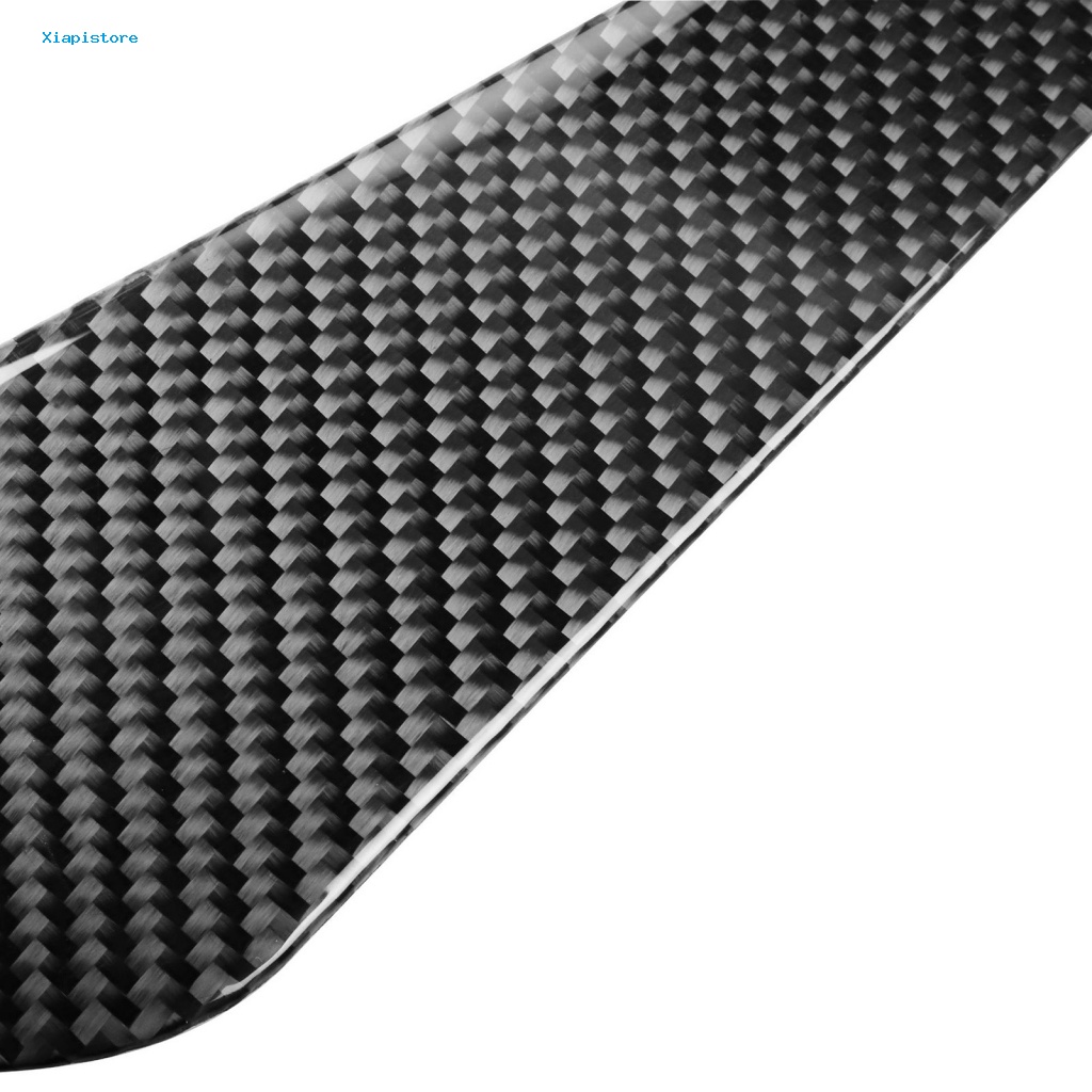 1 Cặp Miếng Dán Đèn Chạy Ban Ngày Họa Tiết Sợi Carbon DRL Cho Porsche Macan-Cayenne 14-18 L / R Drive