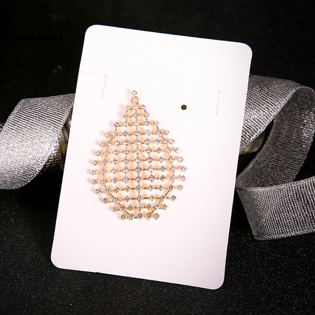 1 Khuyên Tai Nữ Hình Giọt Nước Thời Trang