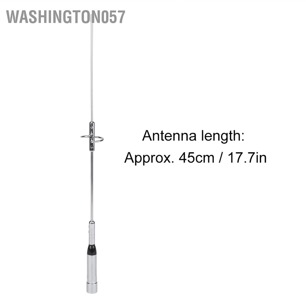 Washington057 Ăng-ten NL-770S dải kép UV 45CM với đầu nối loại UHF cho đài phát thanh di động trên ô tô