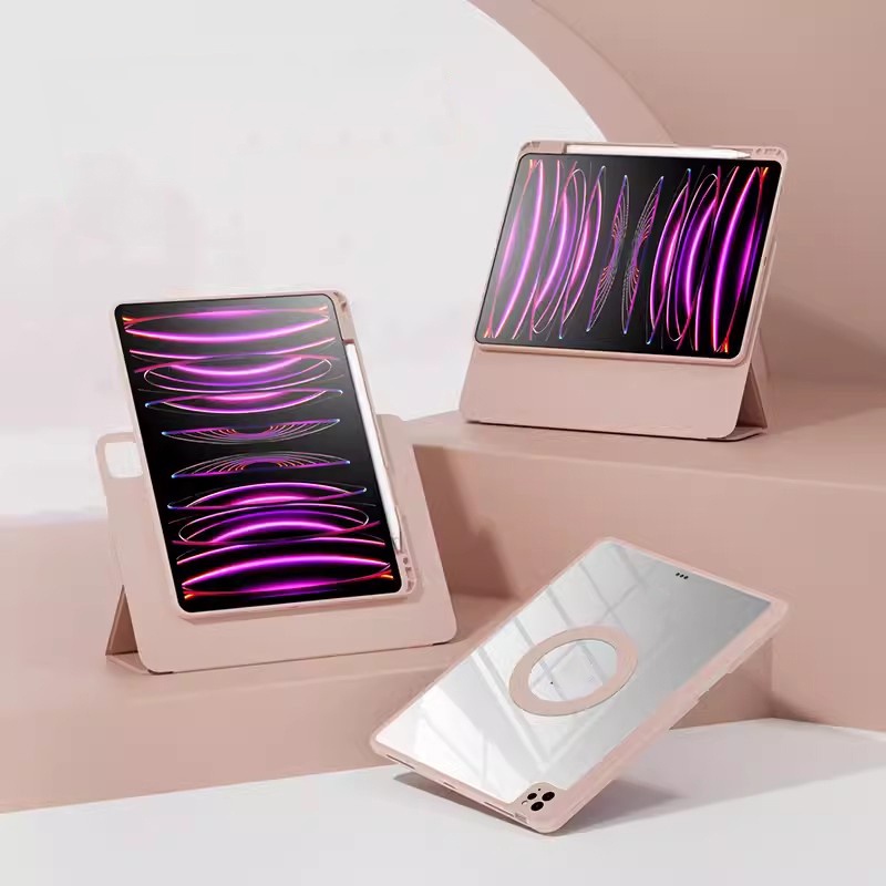 Vỏ từ tính cho ipad pro 11 12.9 2022 10th gen 10.9 air 5 4 air 3 2 1 10.2 9th 8th 7th 2017 2018 9.7 5th 6th cho ipad mini 6 case có thể tháo rời bằng giá đỡ bút chì