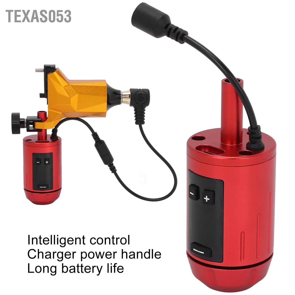 Tay Cầm Máy Xăm Hình RCA Động Cơ Tự Khóa Không Dây Có Màn LCD Hiển Thị