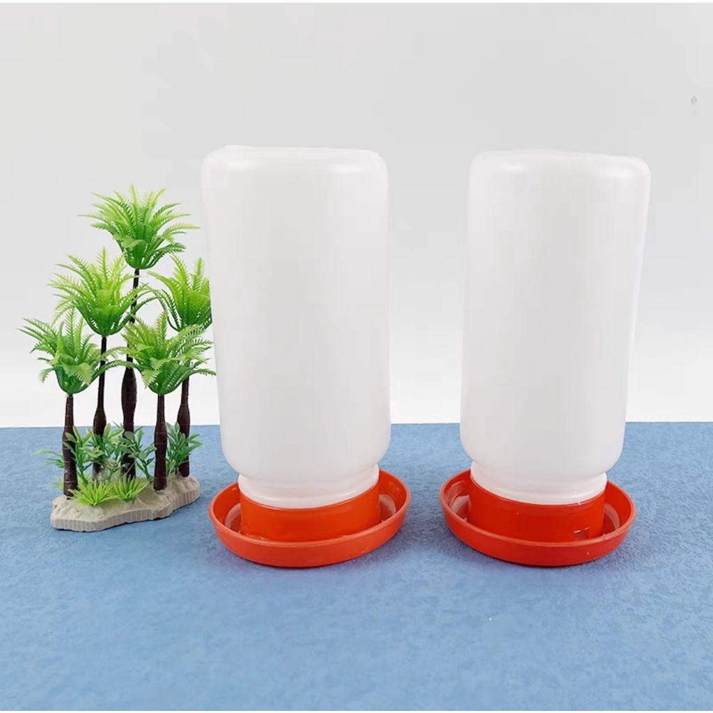 Bình Nước 1 lít Tự Động cho Gà Con Bình Uống Nước Cho Gà Rutin Máng Uống Chống Vẩy Cho Chim Cút Bình Nước cho gà