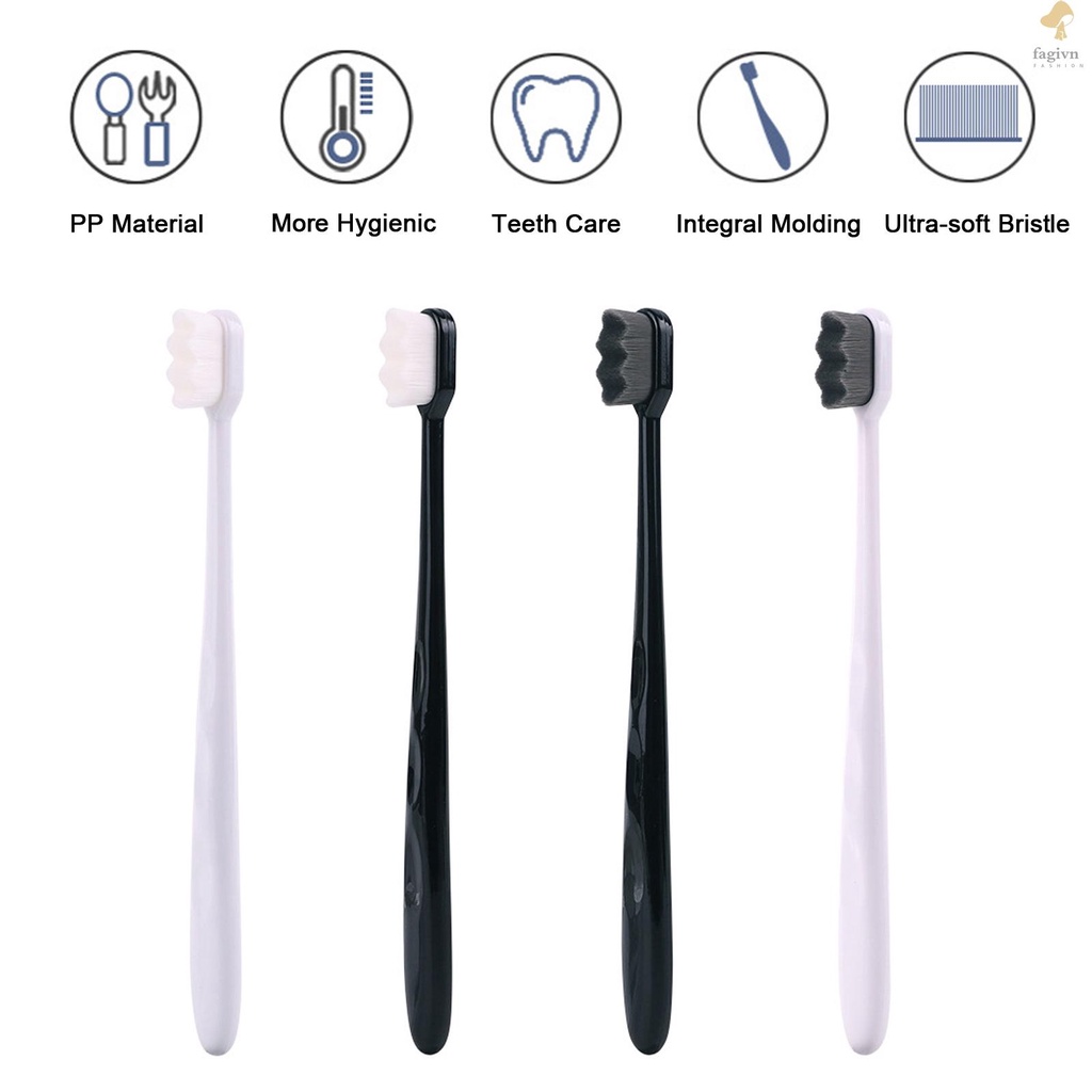 Bàn Chải Đánh Răng Nano 10000 + Siêu Mềm Làm Sạch Sâu Cho Người Lớn