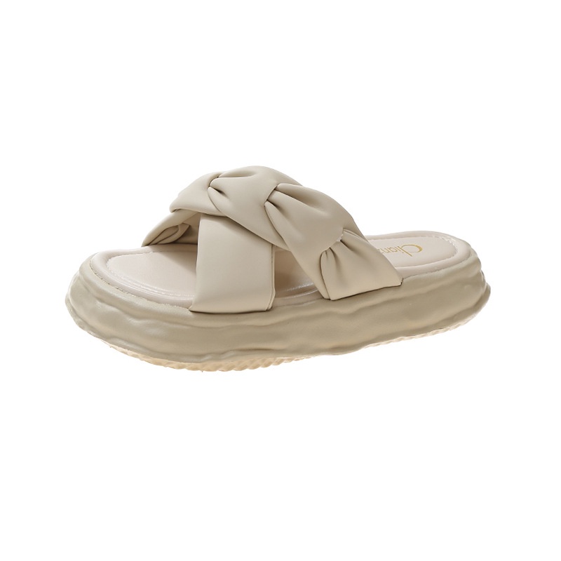 Dép Sandal Đế Dày Thời Trang Mùa Hè Mới Cho Nữ Kèm Chân Váy