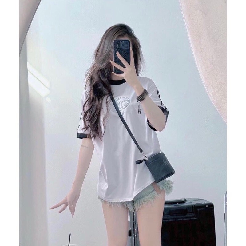 Áo thun nữ, áo phông nam nữ form rộng chất mềm mát 169