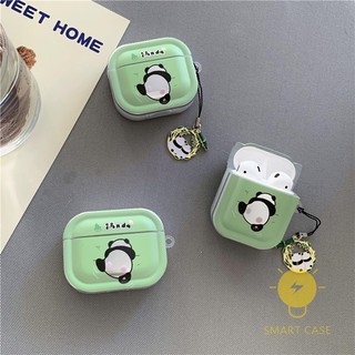 Cute panda chain case for airpods pro2 / pro / 3 / 2 / 1 shockproof charging box silicone soft cover